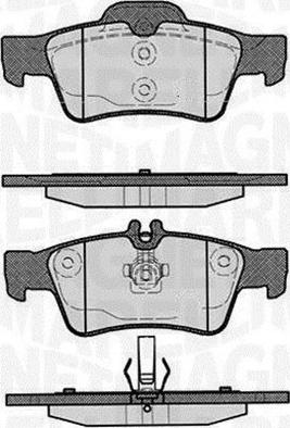 Magneti Marelli 363916060316 - Kit de plaquettes de frein, frein à disque cwaw.fr