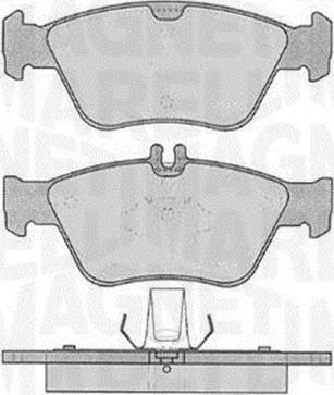 Magneti Marelli 363916060310 - Kit de plaquettes de frein, frein à disque cwaw.fr