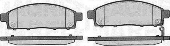 Magneti Marelli 363916060337 - Kit de plaquettes de frein, frein à disque cwaw.fr