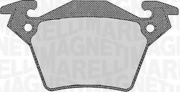 Magneti Marelli 363916060328 - Kit de plaquettes de frein, frein à disque cwaw.fr