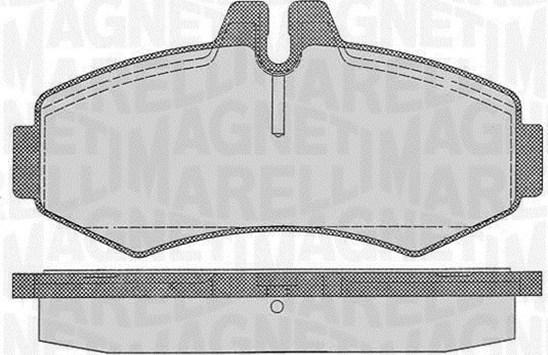 Magneti Marelli 363916060327 - Kit de plaquettes de frein, frein à disque cwaw.fr