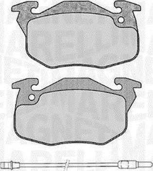 Magneti Marelli 363916060372 - Kit de plaquettes de frein, frein à disque cwaw.fr