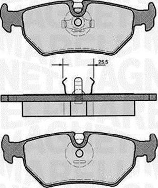 Magneti Marelli 363916060242 - Kit de plaquettes de frein, frein à disque cwaw.fr