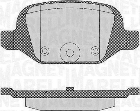 Magneti Marelli 363916060216 - Kit de plaquettes de frein, frein à disque cwaw.fr