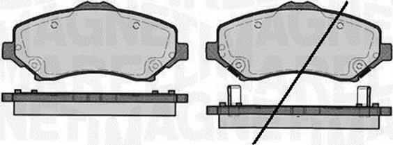 Magneti Marelli 363916060211 - Kit de plaquettes de frein, frein à disque cwaw.fr