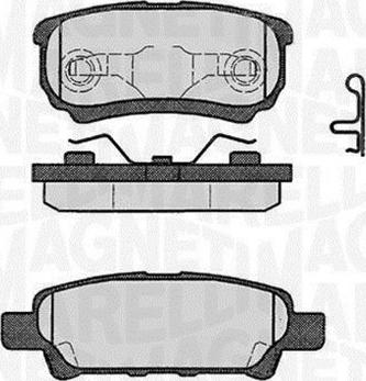 Magneti Marelli 363916060285 - Kit de plaquettes de frein, frein à disque cwaw.fr