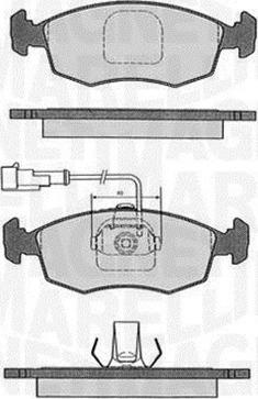 Magneti Marelli 363916060232 - Kit de plaquettes de frein, frein à disque cwaw.fr