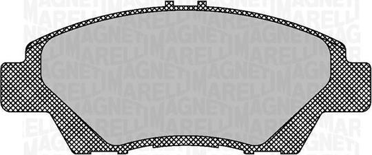 Magneti Marelli 363916060707 - Kit de plaquettes de frein, frein à disque cwaw.fr