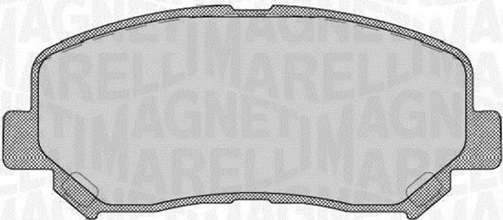 Magneti Marelli 363916060710 - Kit de plaquettes de frein, frein à disque cwaw.fr