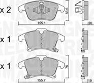 Magneti Marelli 363916061192 - Kit de plaquettes de frein, frein à disque cwaw.fr