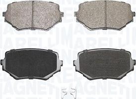 Magneti Marelli 363916061146 - Kit de plaquettes de frein, frein à disque cwaw.fr