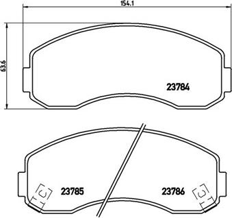 FTE 9001260 - Kit de plaquettes de frein, frein à disque cwaw.fr