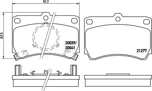 Magneti Marelli 363700449007 - Kit de plaquettes de frein, frein à disque cwaw.fr