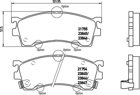 Magneti Marelli 363700449023 - Kit de plaquettes de frein, frein à disque cwaw.fr