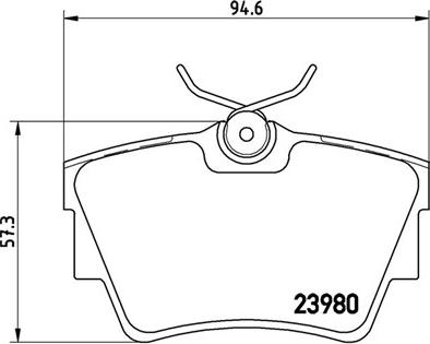 Magneti Marelli 363700459041 - Kit de plaquettes de frein, frein à disque cwaw.fr