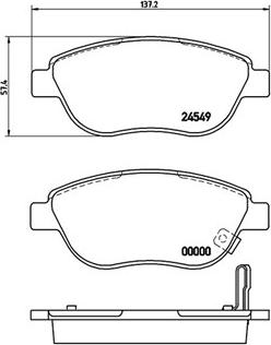 Magneti Marelli 363700459052 - Kit de plaquettes de frein, frein à disque cwaw.fr