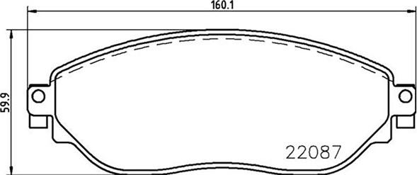 Magneti Marelli 363700459082 - Kit de plaquettes de frein, frein à disque cwaw.fr