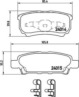 Magneti Marelli 363700454034 - Kit de plaquettes de frein, frein à disque cwaw.fr