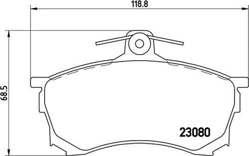 Magneti Marelli 363700454021 - Kit de plaquettes de frein, frein à disque cwaw.fr