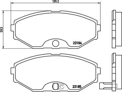 Magneti Marelli 363700456045 - Kit de plaquettes de frein, frein à disque cwaw.fr