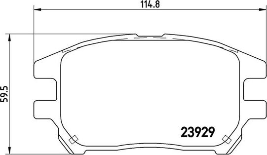 Magneti Marelli 363700456050 - Kit de plaquettes de frein, frein à disque cwaw.fr