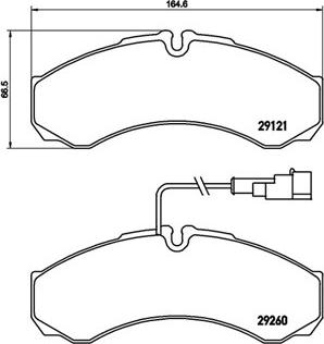 Magneti Marelli 363700456069 - Kit de plaquettes de frein, frein à disque cwaw.fr