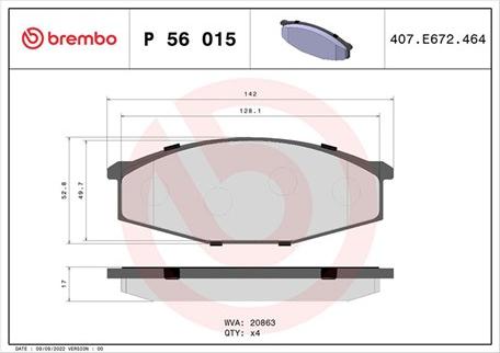 Magneti Marelli 363700456015 - Kit de plaquettes de frein, frein à disque cwaw.fr