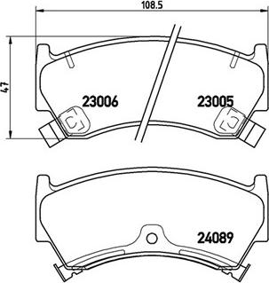 Magneti Marelli 363700456026 - Kit de plaquettes de frein, frein à disque cwaw.fr