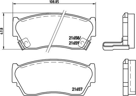 Magneti Marelli 363700456027 - Kit de plaquettes de frein, frein à disque cwaw.fr