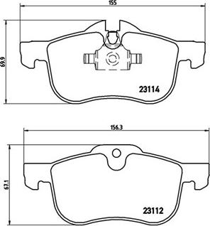 Magneti Marelli 363700452017 - Kit de plaquettes de frein, frein à disque cwaw.fr