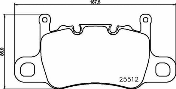 Valeo 9011170 - Kit de plaquettes de frein, frein à disque cwaw.fr