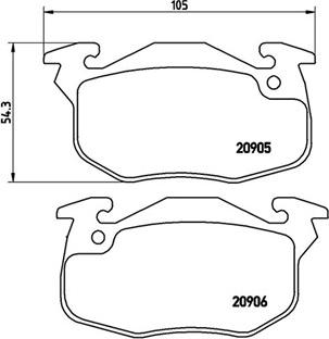 Magneti Marelli 363700461097 - Kit de plaquettes de frein, frein à disque cwaw.fr