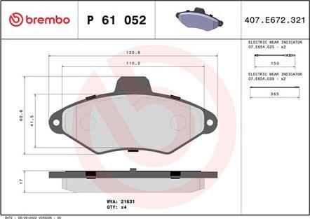 Magneti Marelli 363700461052 - Kit de plaquettes de frein, frein à disque cwaw.fr