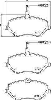 Magneti Marelli 363700461119 - Kit de plaquettes de frein, frein à disque cwaw.fr