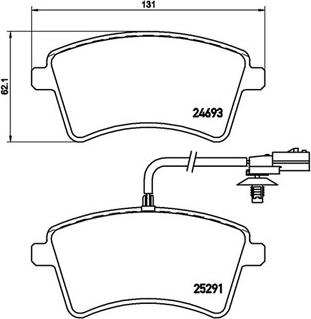 Magneti Marelli 363700468058 - Kit de plaquettes de frein, frein à disque cwaw.fr