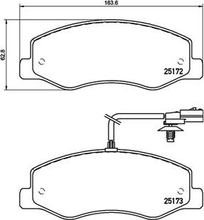 Magneti Marelli 363700468061 - Kit de plaquettes de frein, frein à disque cwaw.fr