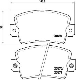 Magneti Marelli 363700468007 - Kit de plaquettes de frein, frein à disque cwaw.fr