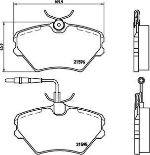 Magneti Marelli 363700468022 - Kit de plaquettes de frein, frein à disque cwaw.fr