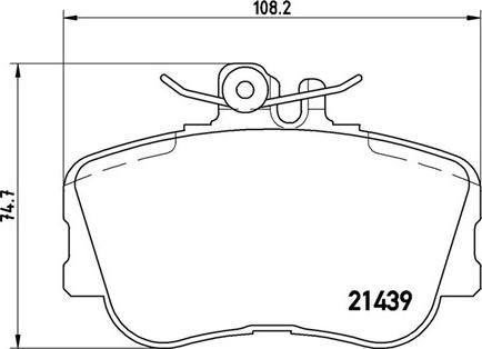 Magneti Marelli 363700406017 - Kit de plaquettes de frein, frein à disque cwaw.fr