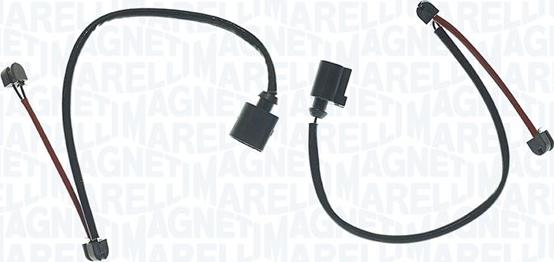 Magneti Marelli 363700400344 - Contact d'avertissement, usure des plaquettes de frein cwaw.fr