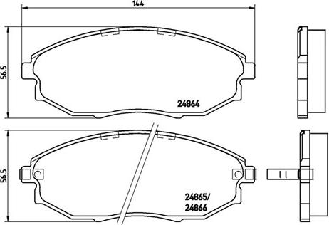 Magneti Marelli 363700410007 - Kit de plaquettes de frein, frein à disque cwaw.fr