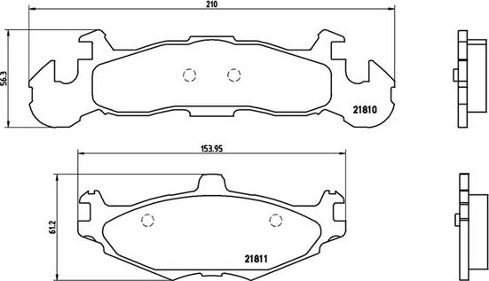 Magneti Marelli 363700411001 - Kit de plaquettes de frein, frein à disque cwaw.fr