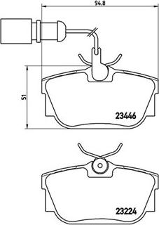 Magneti Marelli 363700485059 - Kit de plaquettes de frein, frein à disque cwaw.fr