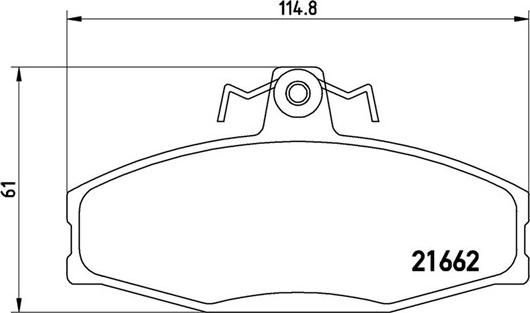 Magneti Marelli 363700485022 - Kit de plaquettes de frein, frein à disque cwaw.fr