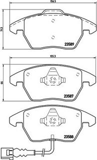 Magneti Marelli 363700485075 - Kit de plaquettes de frein, frein à disque cwaw.fr