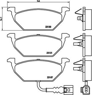 Magneti Marelli 363700485072 - Kit de plaquettes de frein, frein à disque cwaw.fr