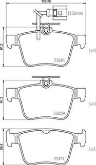 Magneti Marelli 363700485162 - Kit de plaquettes de frein, frein à disque cwaw.fr