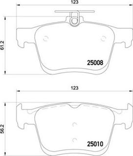 Magneti Marelli 363700485125 - Kit de plaquettes de frein, frein à disque cwaw.fr