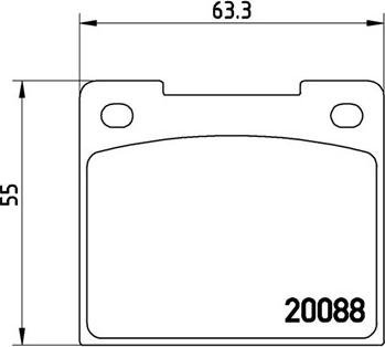 Magneti Marelli 363700486001 - Kit de plaquettes de frein, frein à disque cwaw.fr