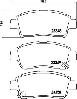 Magneti Marelli 363700483050 - Kit de plaquettes de frein, frein à disque cwaw.fr